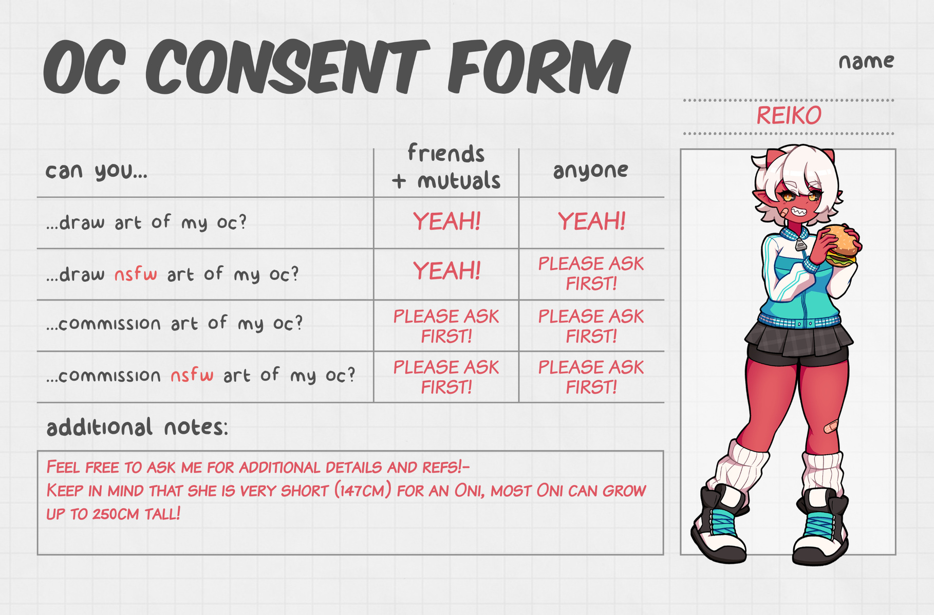 Consent form