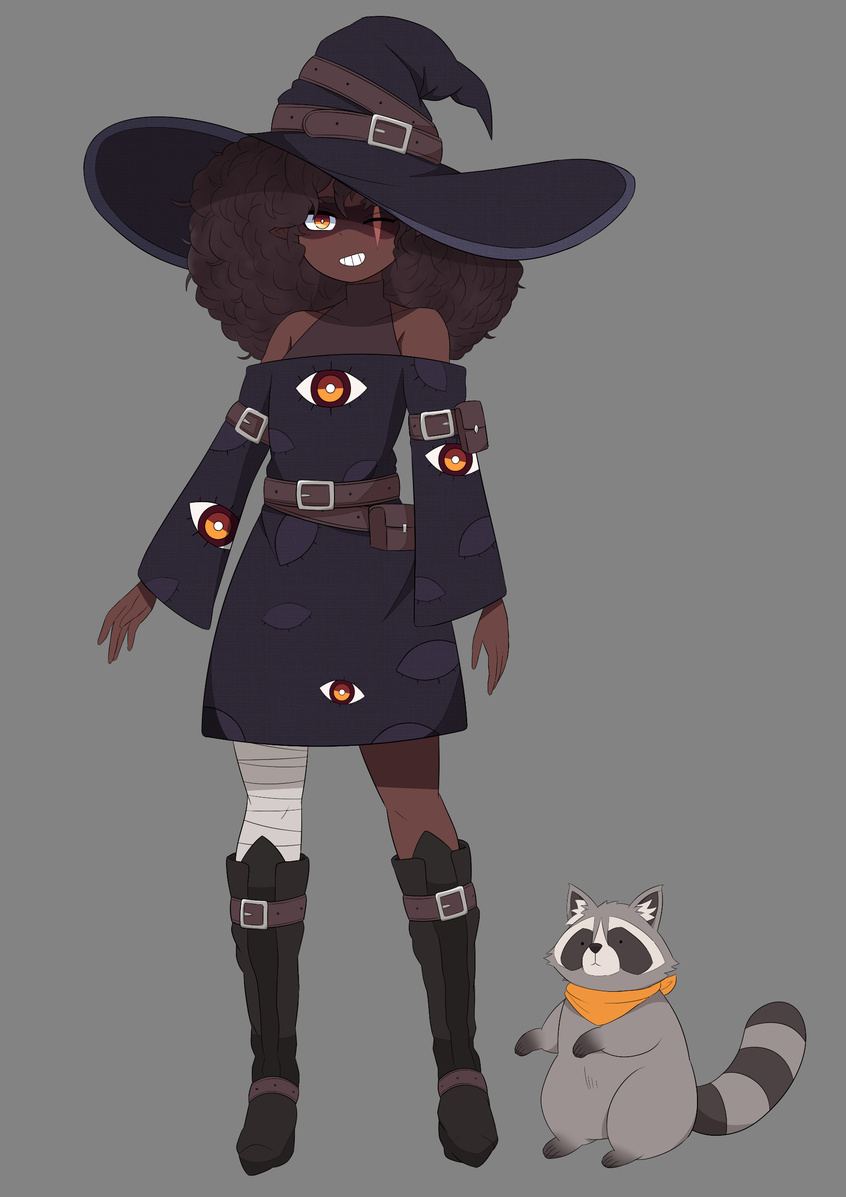 Original sketch & Old outfit